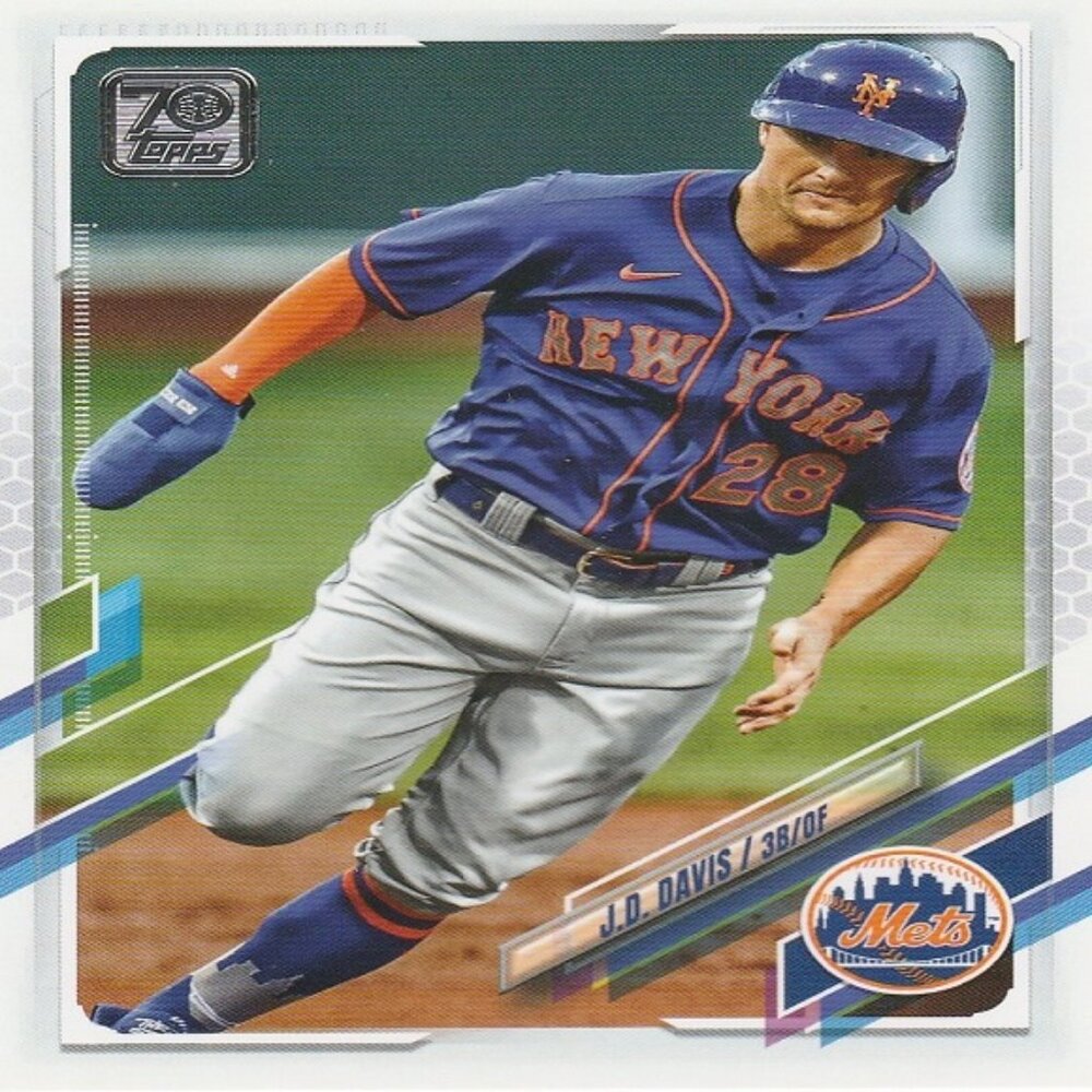 J. D. Davis - 2021 Topps 70th Anniversary Series 1 MLB Card